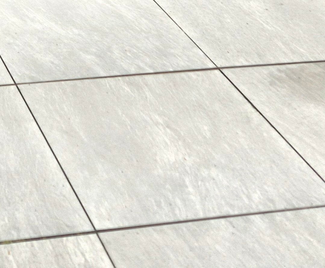 65 Keramische Tuintegels Promo Rilievo Grey 60x60x1.8cm, Tuin en Terras, Tegels en Klinkers, Ophalen, Keramiek, Zo goed als nieuw