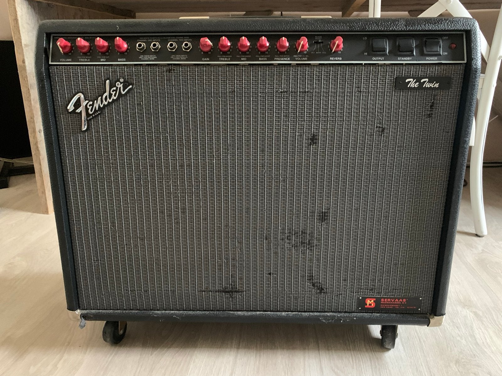 Fender The Twin gitaarversterker - 100 watt of meer, Ophalen, Gebruikt, Gitaar, 100 watt of meer