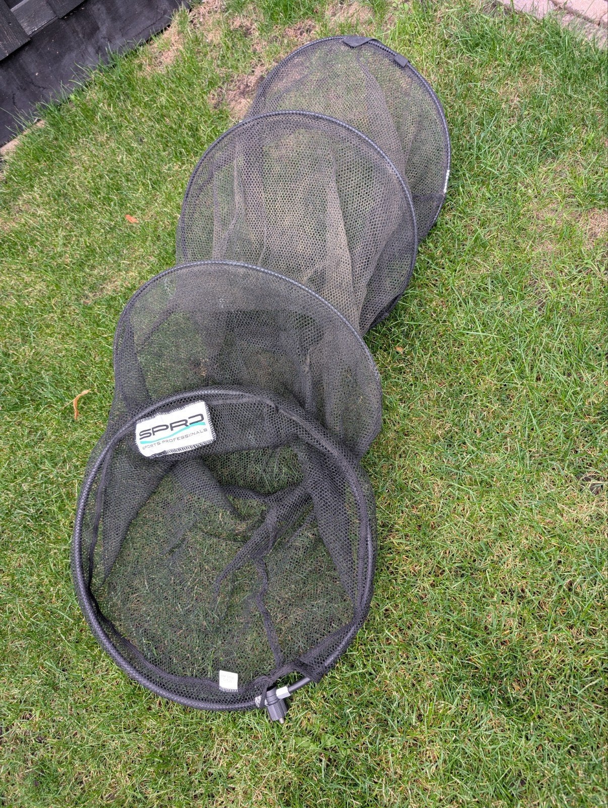 Spro leefnet 150 cm te koop, Ophalen of Verzenden, Gebruikt, Net of Fuik