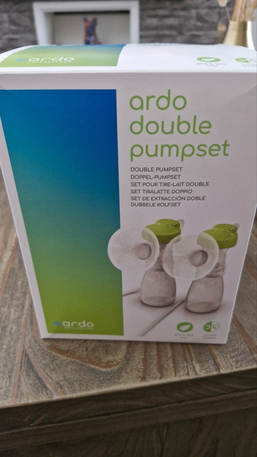 Ardo double pumpset, Ophalen of Verzenden, Zo goed als nieuw, Ardo