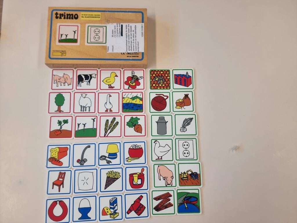 Rolf Trimo spel, Kinderen en Baby's, Speelgoed | Educatief en Creatief, Ophalen of Verzenden, Gebruikt, Puzzelen