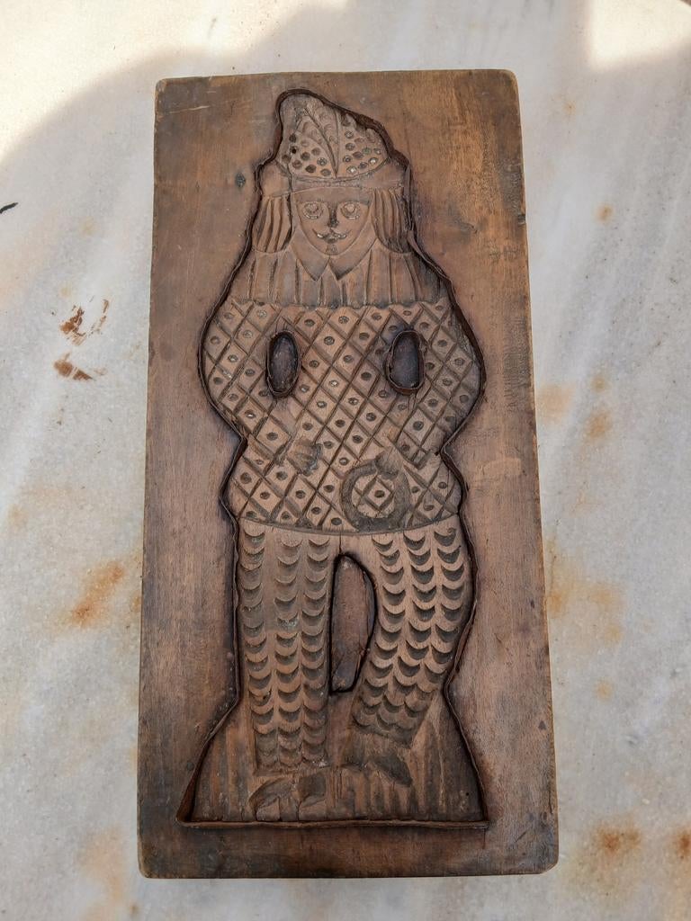 Antieke Koek/Speculaas/TaaiTaai Plank, Antiek en Kunst, Antiek | Keukenbenodigdheden, Ophalen of Verzenden