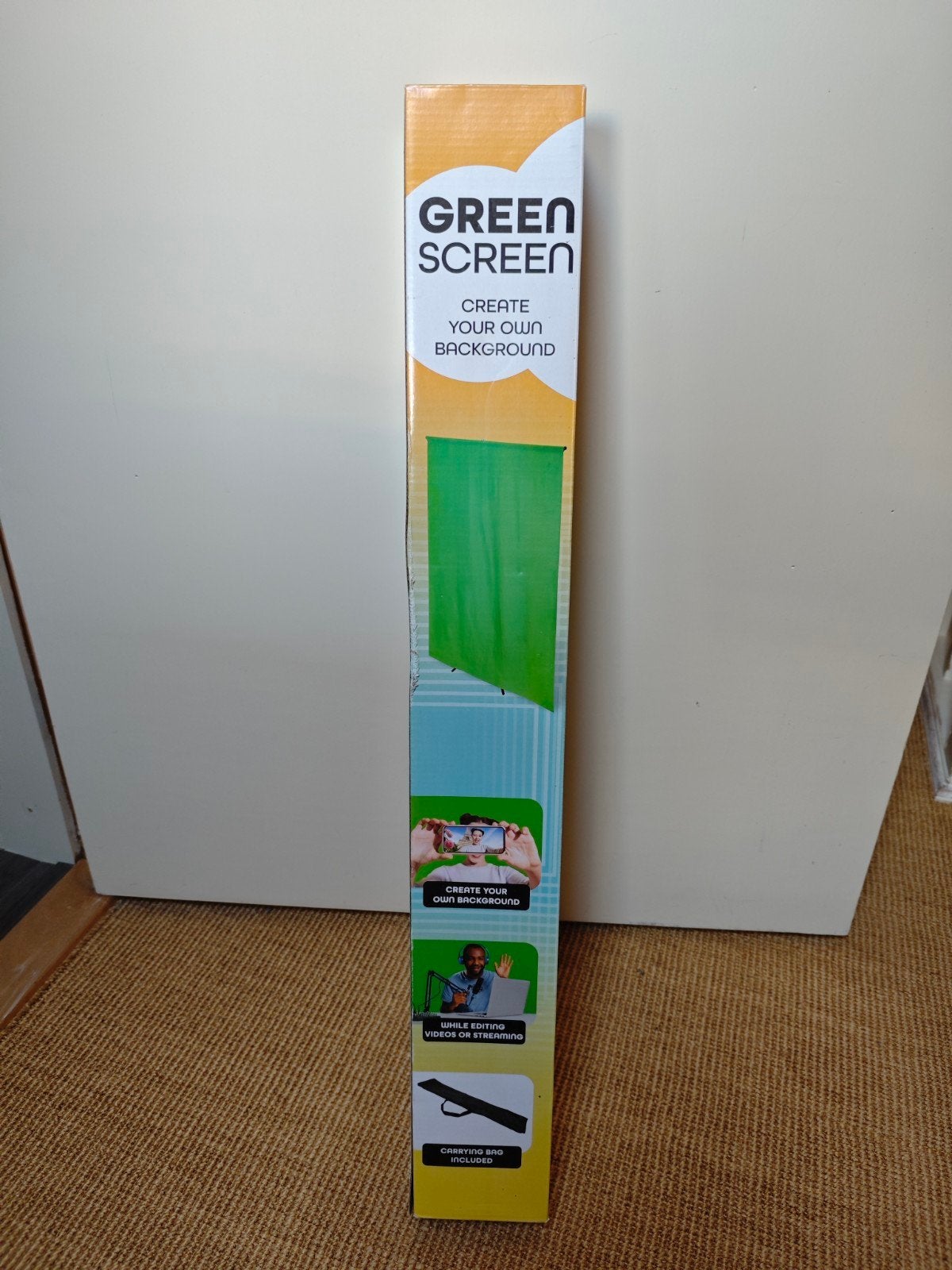 Green Screen (nieuw in doos) - 1.5 x 2 m, Audio, Tv en Foto, Fotografie | Fotostudio en Toebehoren, Nieuw, Ophalen of Verzenden