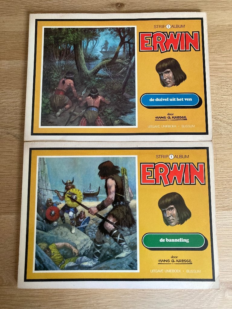 Hans G. Kresse - Erwin 1 en 2, Ophalen of Verzenden, Zo goed als nieuw, Artiest
