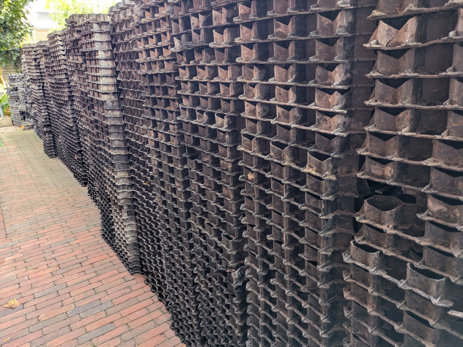 grindmatten 5cm hoog 550 hele + 100 stukken, Ophalen