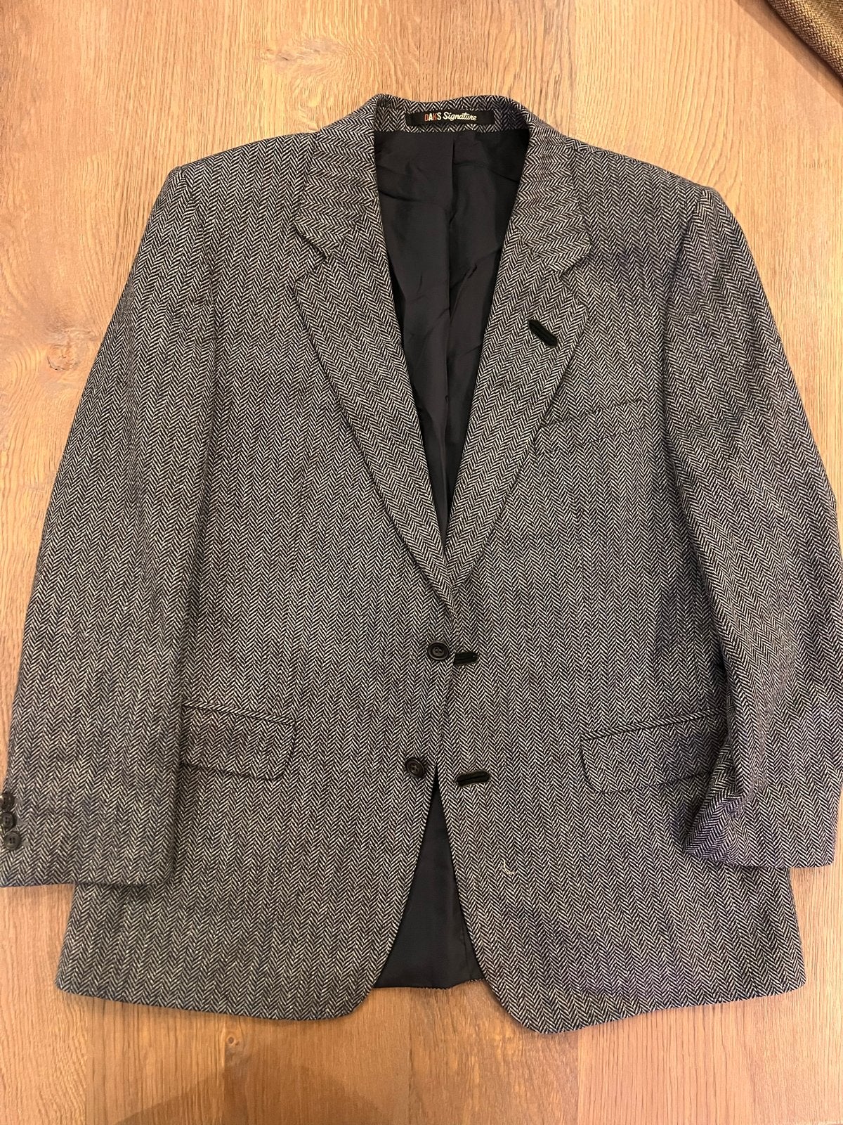 Daks Signature Merino Wollen Colbert - Maat 52/54 (L), Kleding | Heren, Ophalen of Verzenden, Zo goed als nieuw, Maat 52/54 (L)