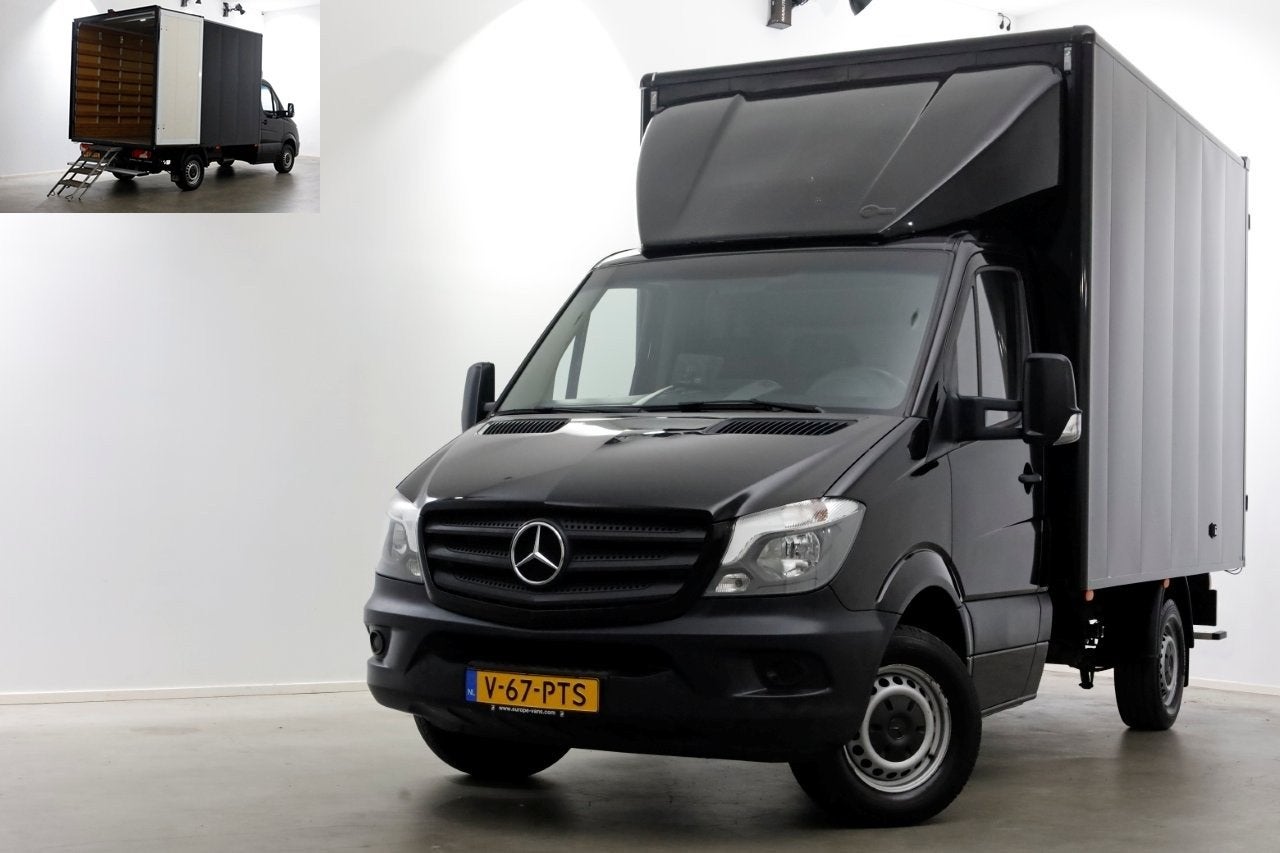 Mercedes-Benz Sprinter 313 CDI 130pk L2H1 Bakwagen met achte, Auto's, Euro 5, Achterwielaandrijving, Gebruikt, 4 cilinders