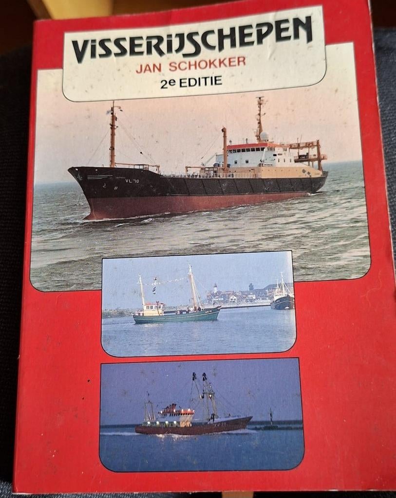 Visserijschepen - Jan Schokker (2e editie), Ophalen of Verzenden