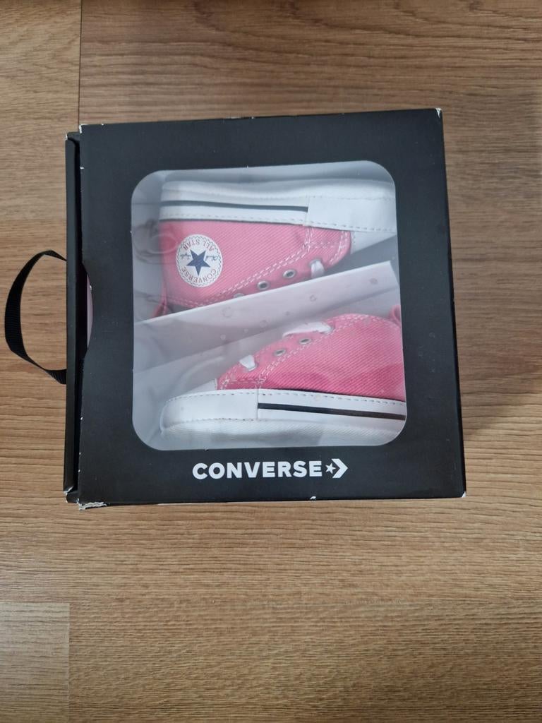 Nieuwe Converse babyschoentjes roze maat 17, Ophalen, Schoentjes, Converse, Meisje