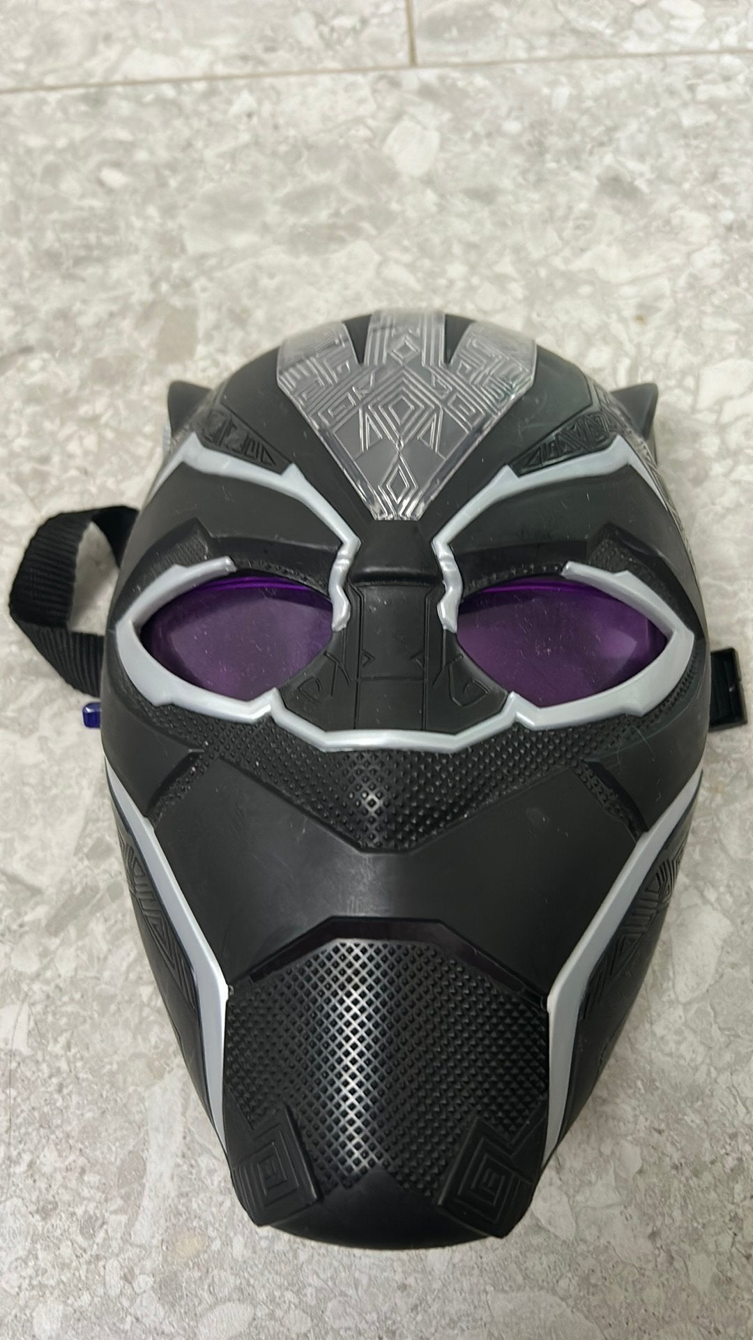 Black Panther masker - Marvel Avengers cosplay, Ophalen of Verzenden, Gebruikt