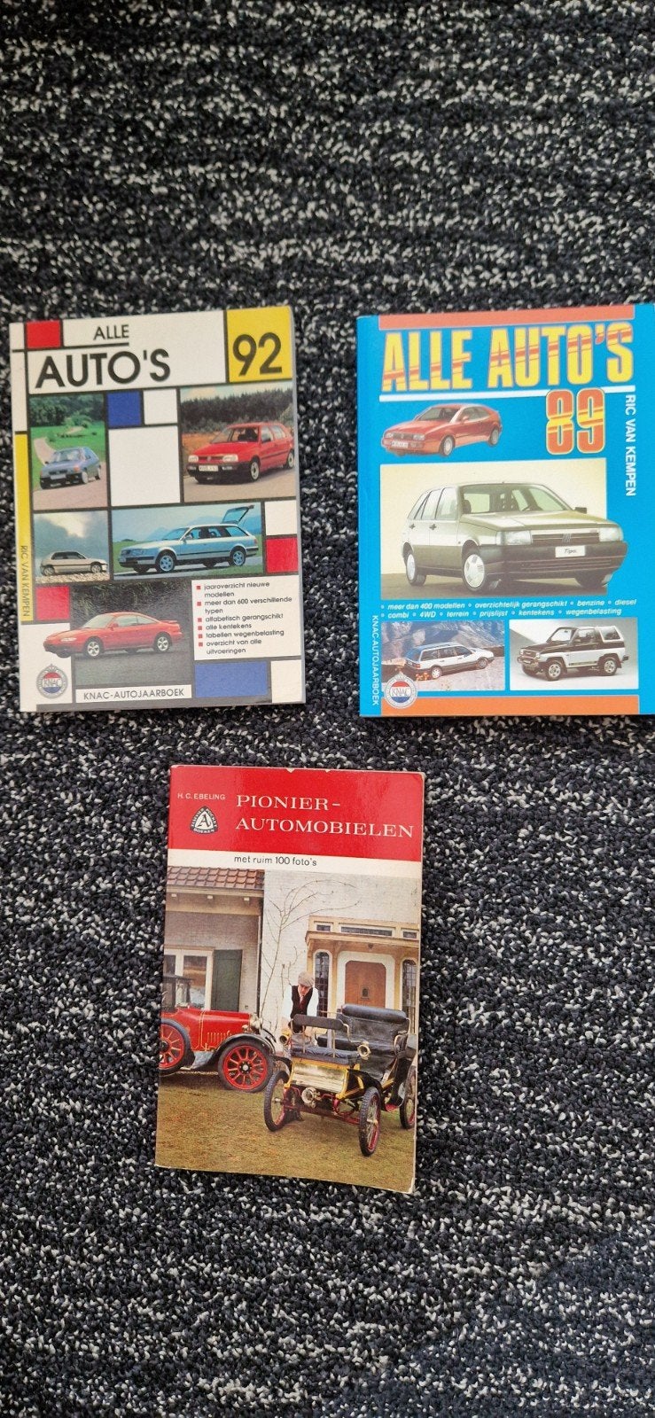Boeken: Alle Auto's '89, '92 en Pionier-Automobielen, Ophalen of Verzenden, Zo goed als nieuw, Algemeen