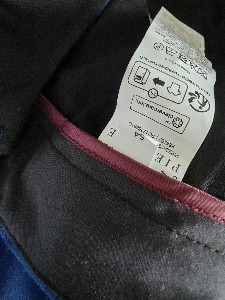 Heren pak, Kleding | Heren, Ophalen, Maat 52/54 (L), Blauw, Pier One