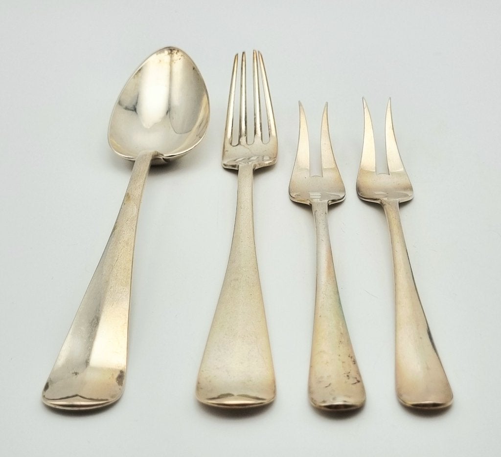 1080. Zilveren bestek- Begeer en Van Kempen, 1919–1931, Antiek en Kunst, Antiek | Goud en Zilver, Ophalen, Zilver