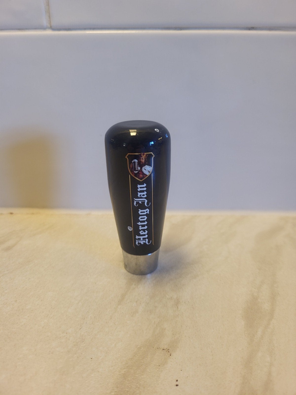 Taphendel Hertog Jan, Verzamelen, Biermerken, Ophalen of Verzenden, Gebruikt, Hertog Jan