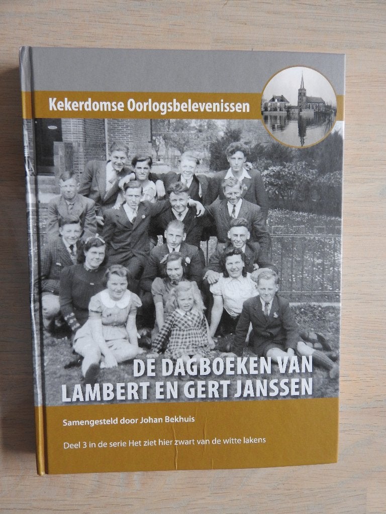 De dagboeken van Lambert en Gert Janssen - Kerkerdom, Ophalen of Verzenden, Tweede Wereldoorlog, Zo goed als nieuw, Overige onderwerpen