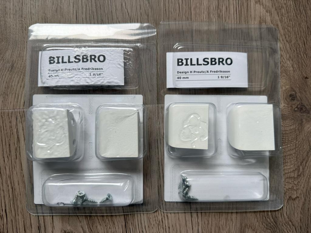 Ikea Billsbro handgrepen x2, Nieuw, Minder dan 100 cm, 25 tot 50 cm, 50 tot 100 cm