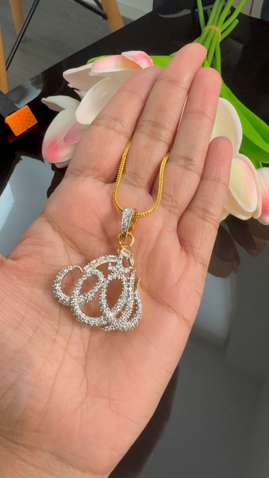 Allah pendant ketting – luxe islamitische sieraden, Ophalen of Verzenden, Nieuw, Overige materialen