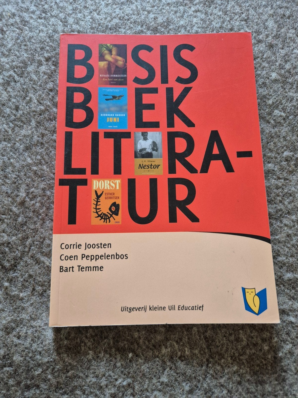 Basisboek Literatuur - Corrie Joosten e.a., Zo goed als nieuw, Corrie Joosten, Coen Peppelenbos, Bart Temme, Alpha, HBO