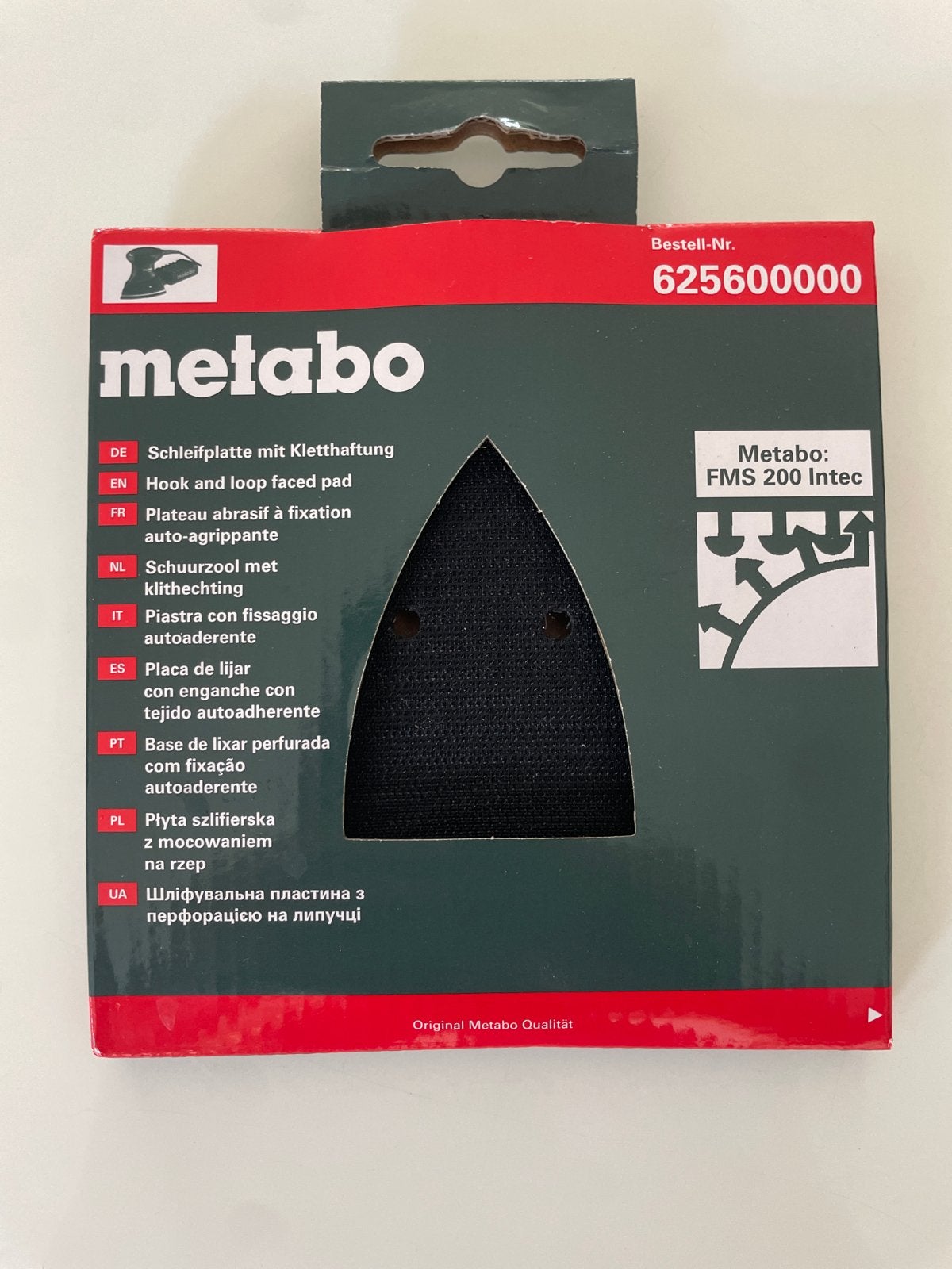 Metabo FMS 200 Intec schuurzool met klithechting, Ophalen of Verzenden, Nieuw, Vlakschuurmachine