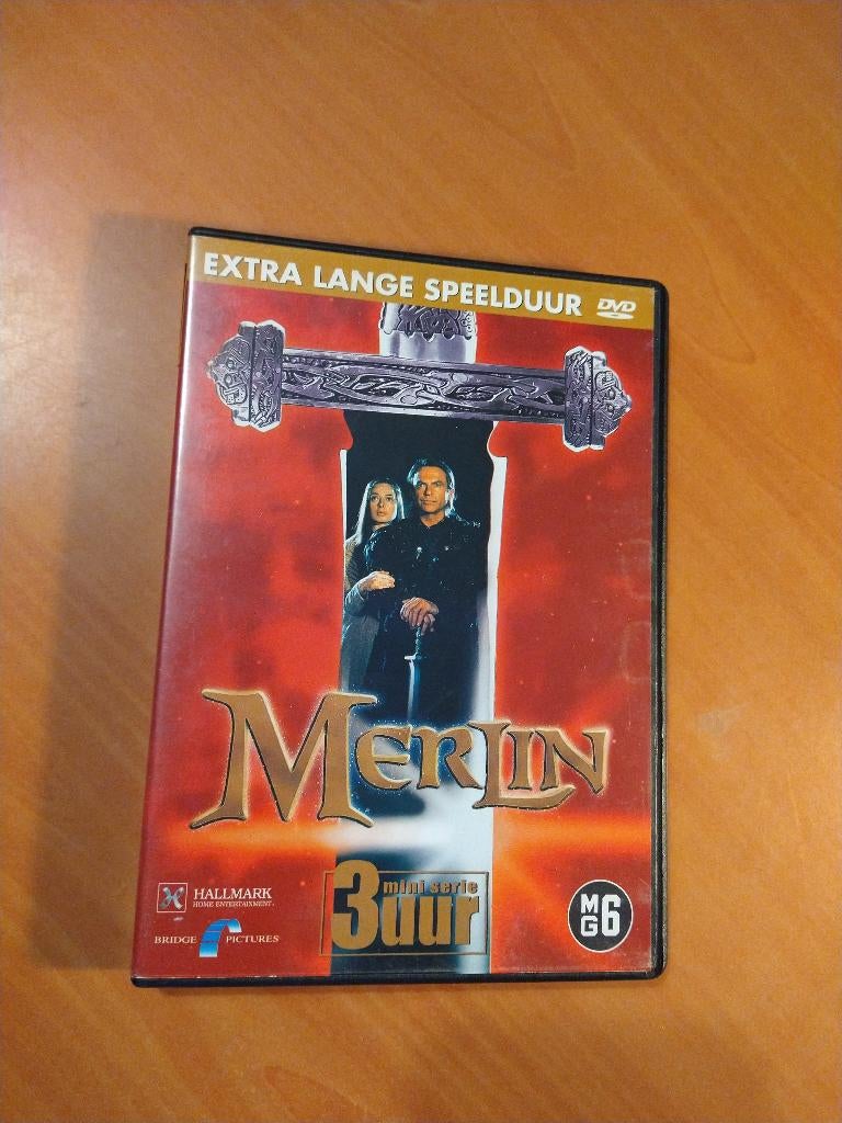 DVD Merlin (met Rutger Hauer), Cd's en Dvd's, Vanaf 6 jaar, Ophalen of Verzenden, Zo goed als nieuw, Fantasy