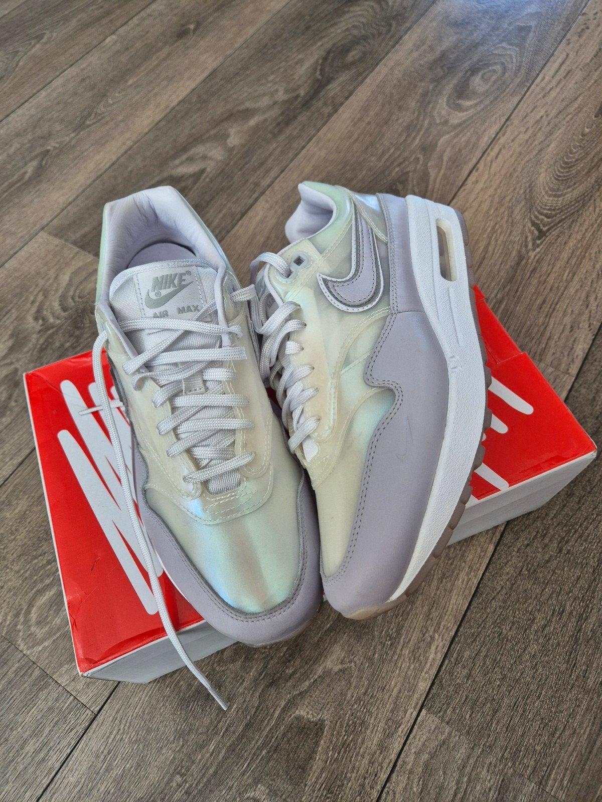 🤍 Nike Air Max 1 "SNKRS" Special Edition Maat 40,5 OG Box, Nike air max, Wit, Ophalen of Verzenden, Sneakers of Gympen