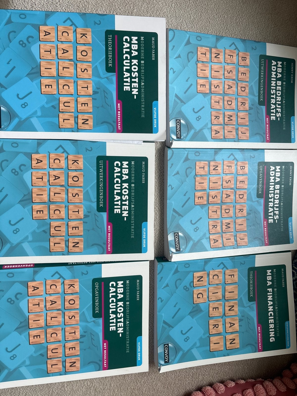 MBA Kosten-calculatie, Bedrijfsadministratie & Financiering, Ophalen of Verzenden, Gamma, Gelezen, HBO