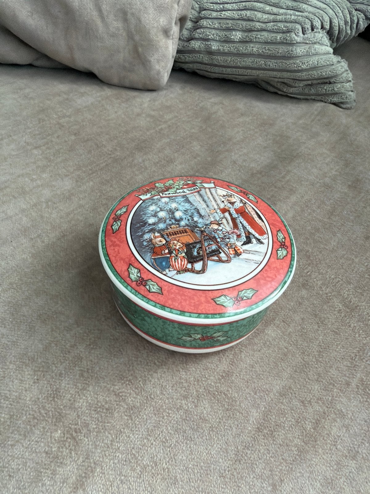 Villeroy & Boch Foxwood Tales Kerst Snoepschaaltje, Porselein of Keramiek, Schaal, Rond, Ophalen of Verzenden