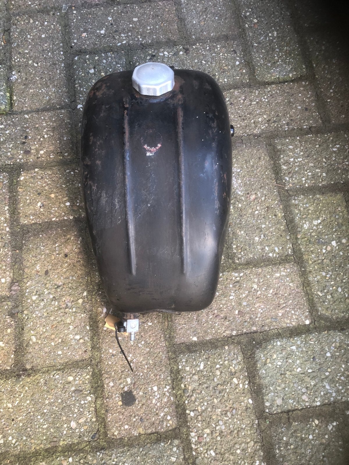 Benzinetank Sparta G 50 - Bj 1955 - Harde staat, Ophalen of Verzenden, Gebruikt, Tank
