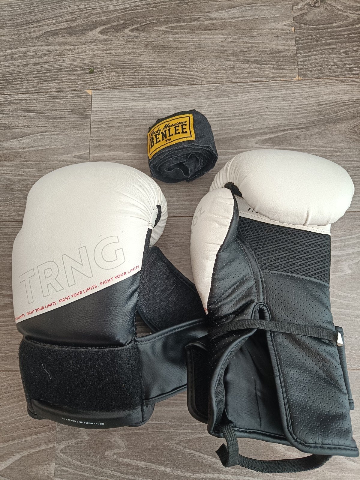 Decathlon TRNG Bokshandschoenen met Benlee Boksbandage, Ophalen of Verzenden