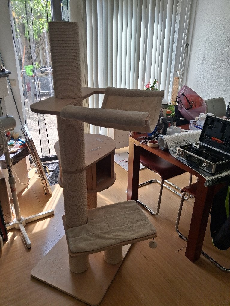 katten krabpaal, Ophalen, Gebruikt, Krabpaal