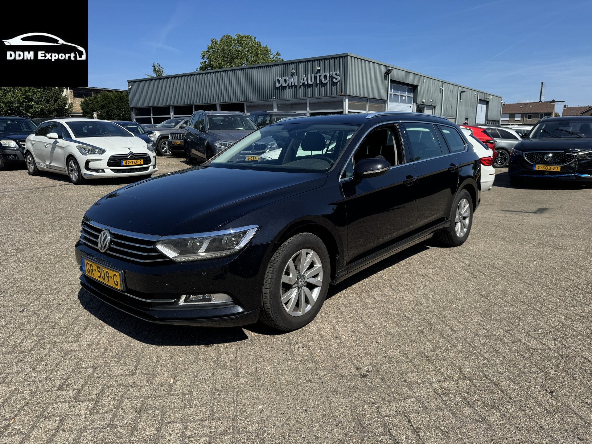 Volkswagen Passat Variant 1.6 TDI Business Edition, Auto's, Gebruikt, Euro 6, 4 cilinders, Zwart