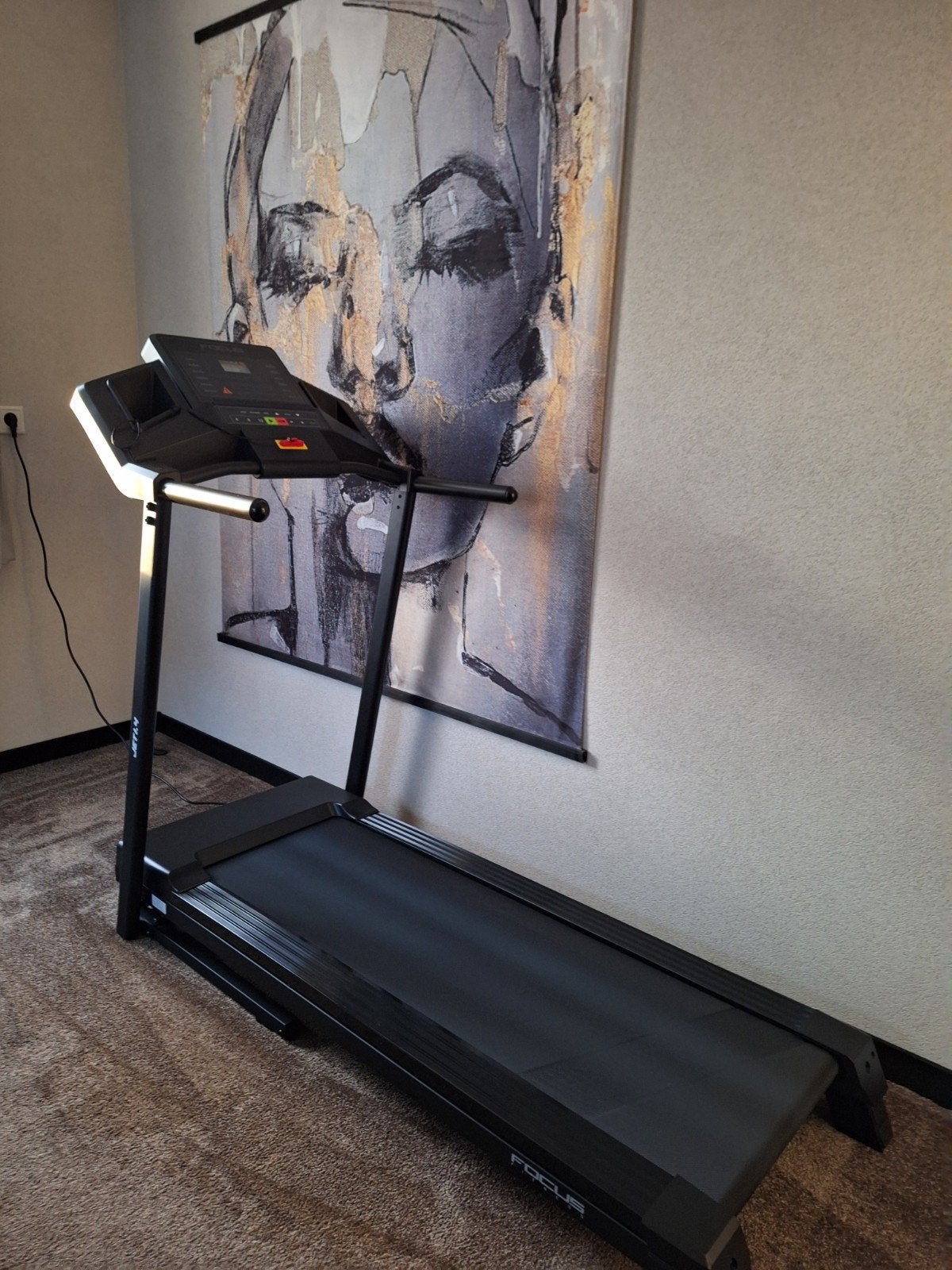 Focus Fitness Jet 1.4 Loopband - Z.G.A.N. Opklapbaar, Sport en Fitness, Ophalen, Zo goed als nieuw, Metaal, Loopband
