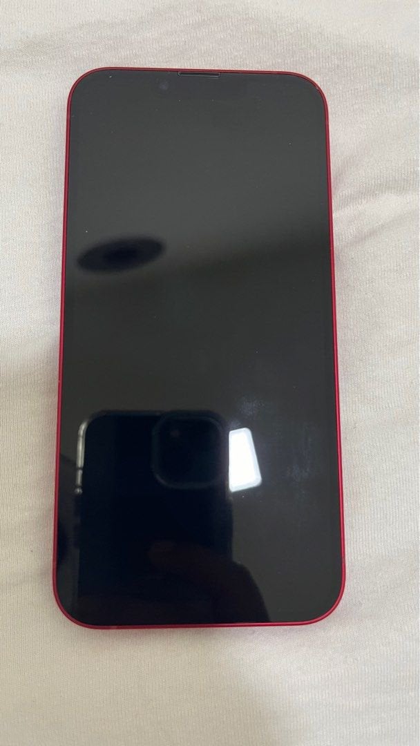 In PERFECTE staat verkerende iPhone 13 128gb Product Red!, Ophalen, 128 GB, 86 %, IPhone 13