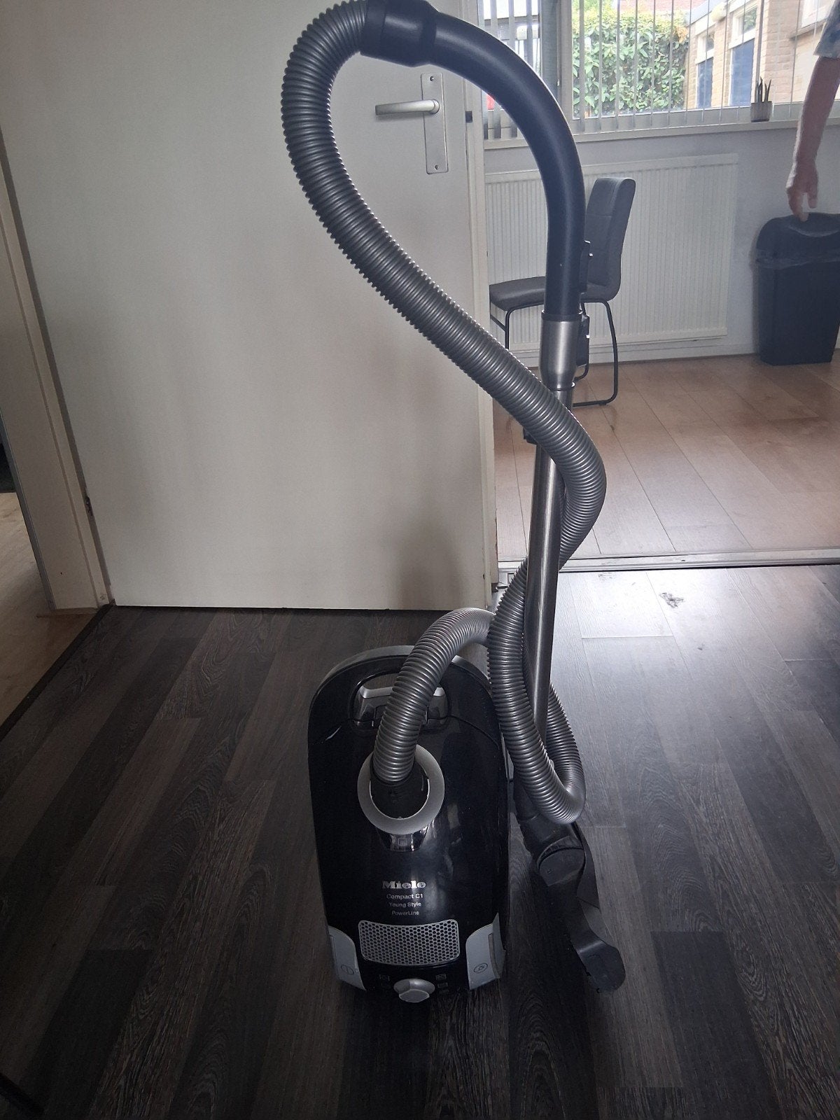 Zwarte Miele Compact C1, Gebruikt, Miele, Steelstofzuiger, Ophalen