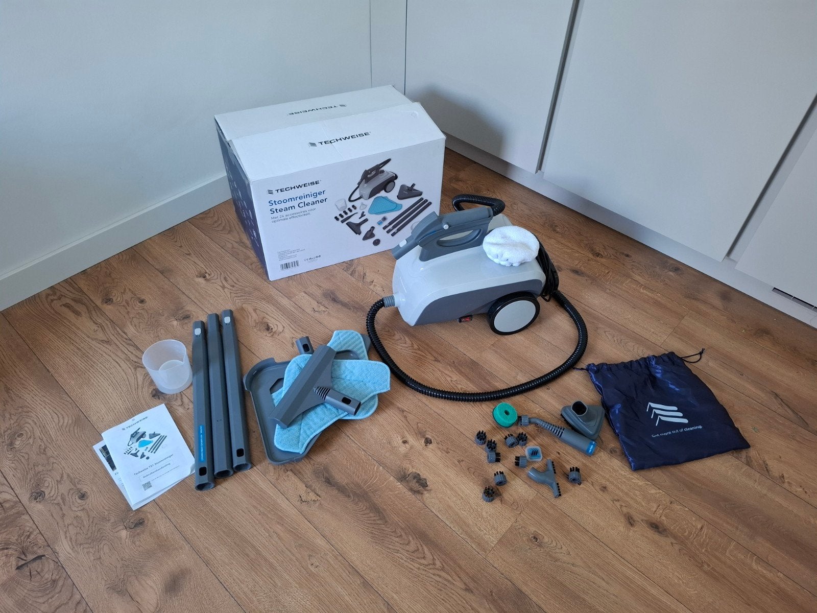 Techweise stoomreiniger TS1, Huis en Inrichting, Ophalen of Verzenden, Overige typen