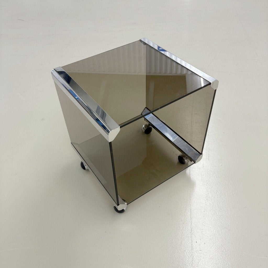 Gallotti & Radice bijzettafel op wielen, 45 tot 60 cm, Minder dan 55 cm, Gebruikt, Italian design