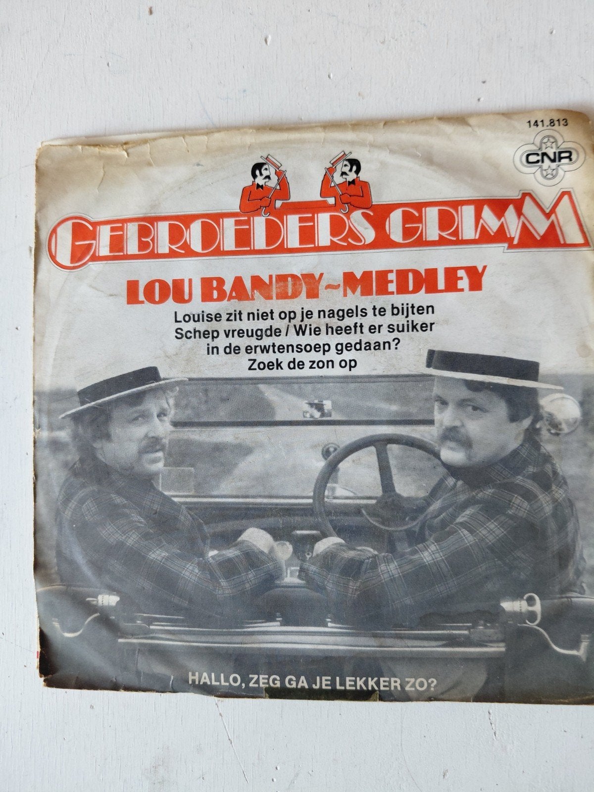 Gebroeders Grimm - Lou Bandy-Medley (7 inch single), Gebruikt, 7 inch, Ophalen of Verzenden, EP