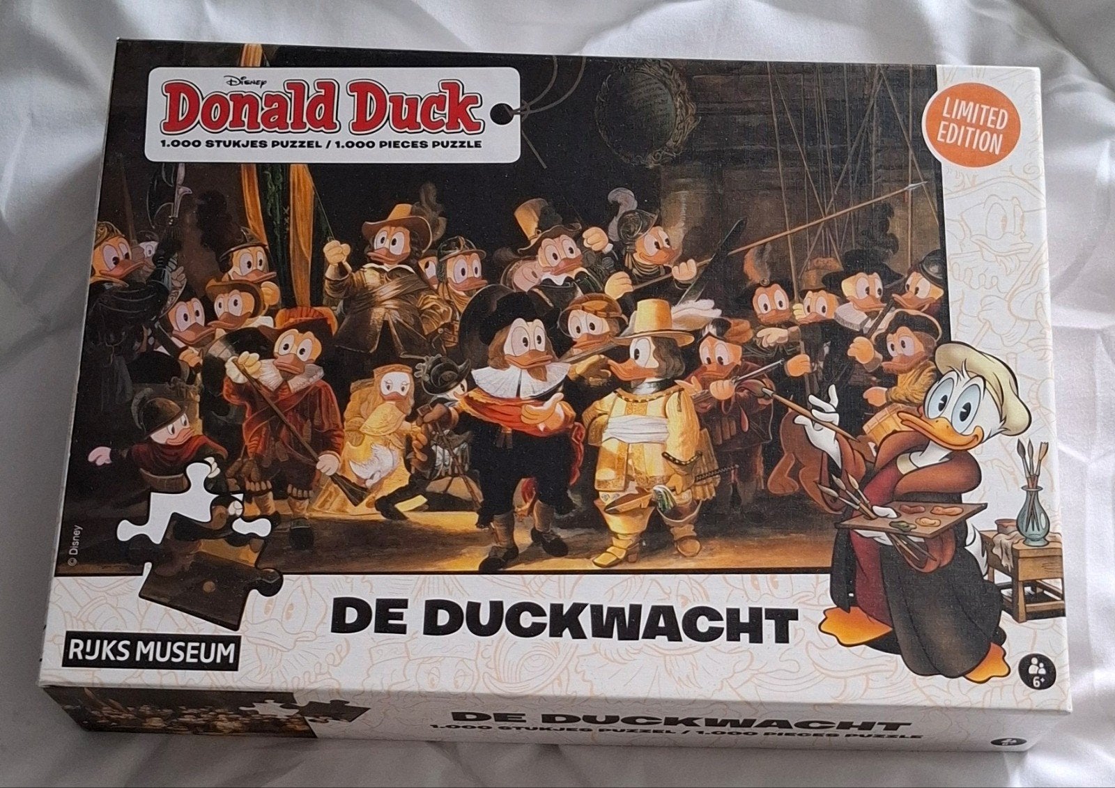 Donald Duck puzzel - De Duckwacht, Ophalen, 500 t/m 1500 stukjes, Nieuw, Legpuzzel
