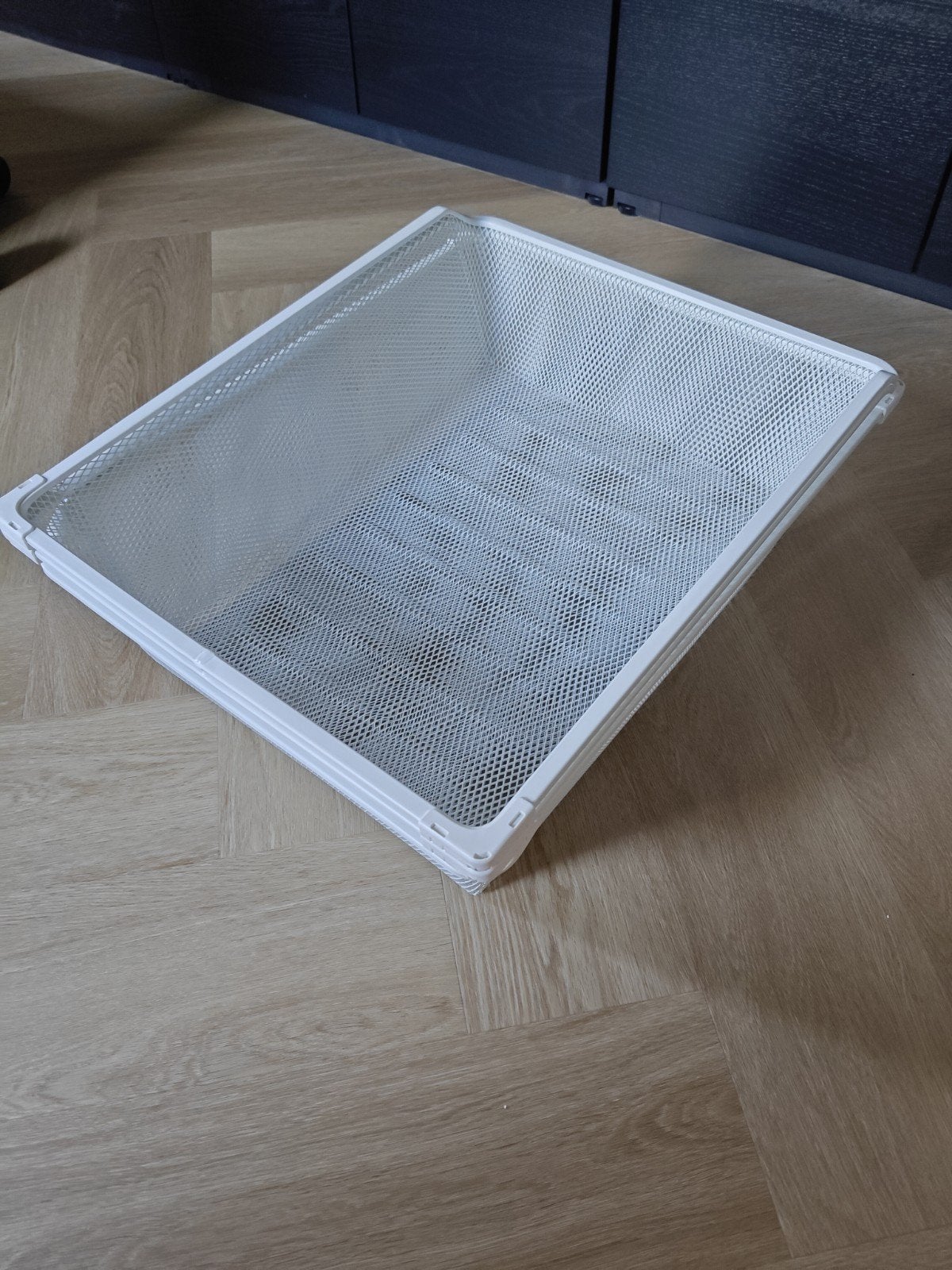 3 witte manden voor IKEA PAX kast, Gebruikt, Minder dan 100 cm, Metaal, Met lade(s)