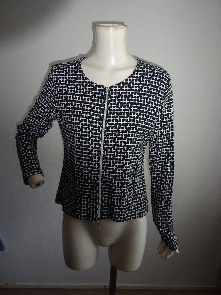Juffrouw Jansen vest mt L, Maat 38/40 (M), Meerkleurig, Ophalen of Verzenden, Zo goed als nieuw