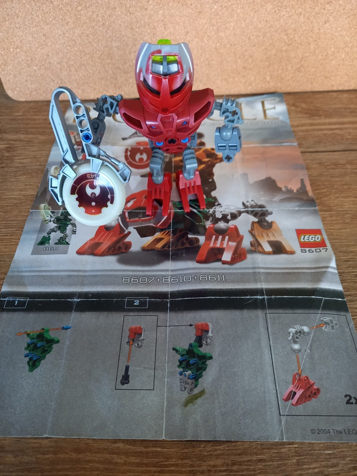 LEGO Bionicle 8607/8610/8611, Gebruikt, Bionicle, Lego, Ophalen of Verzenden