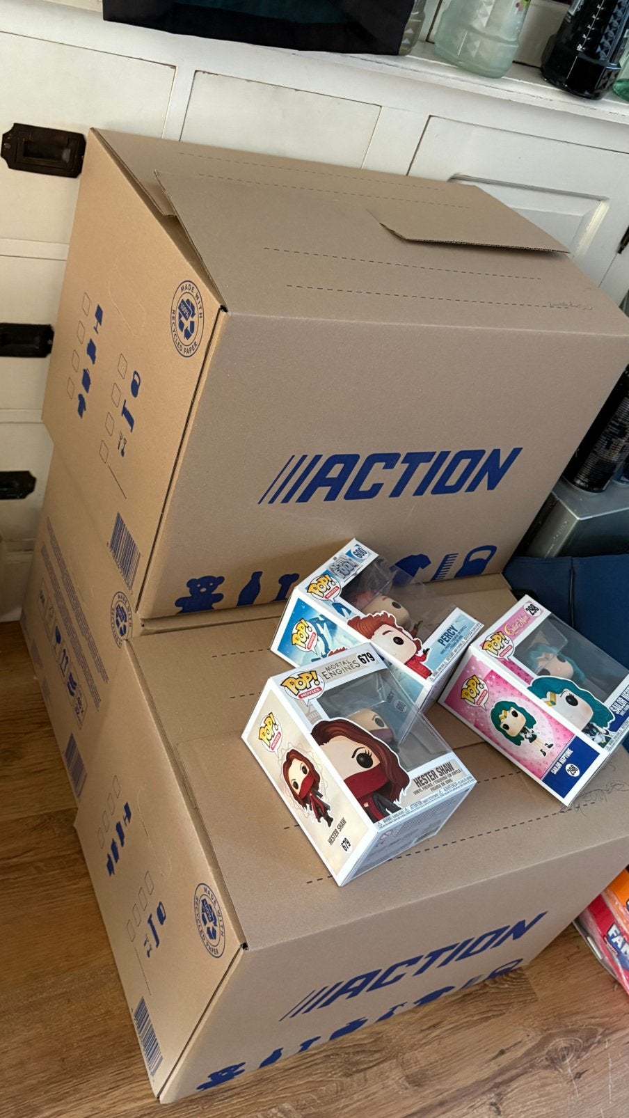 Funkos, Ophalen, Gebruikt