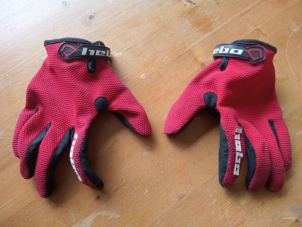 Trial / cross / BMX handschoenen Hebo. Vanaf ca 10 jaar., Gebruikt, Hebo, Jongen of Meisje, Ophalen of Verzenden