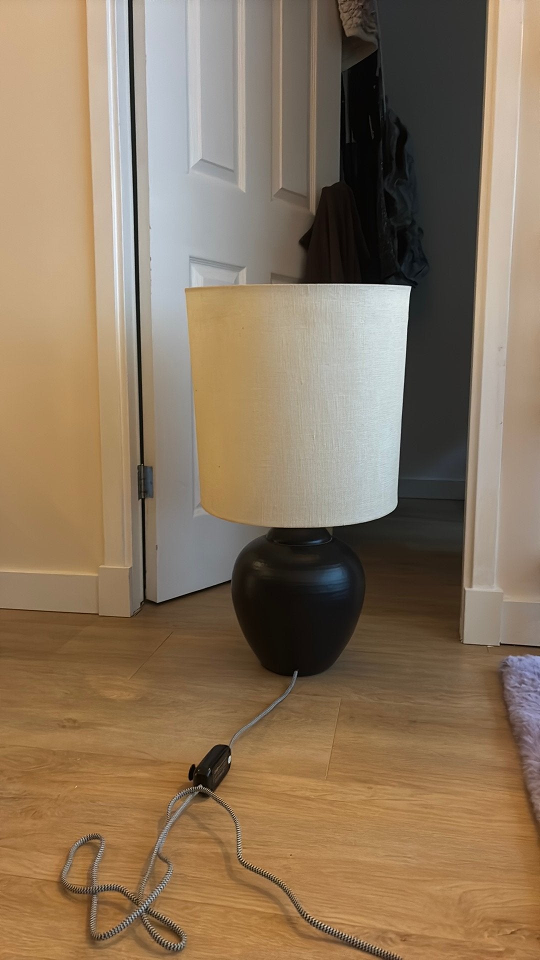 Lamp, Huis en Inrichting, Lampen | Vloerlampen, Ophalen, Zo goed als nieuw, Minder dan 100 cm