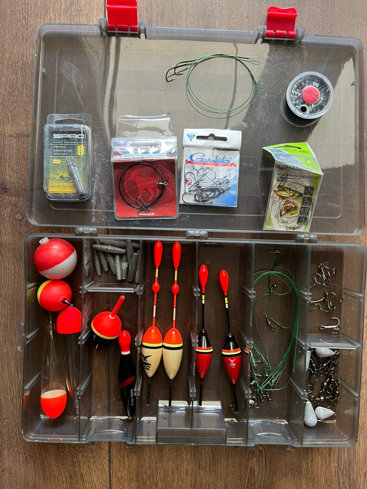 Rozemeijer tacklebox met doodaasmateriaal, Ophalen of Verzenden