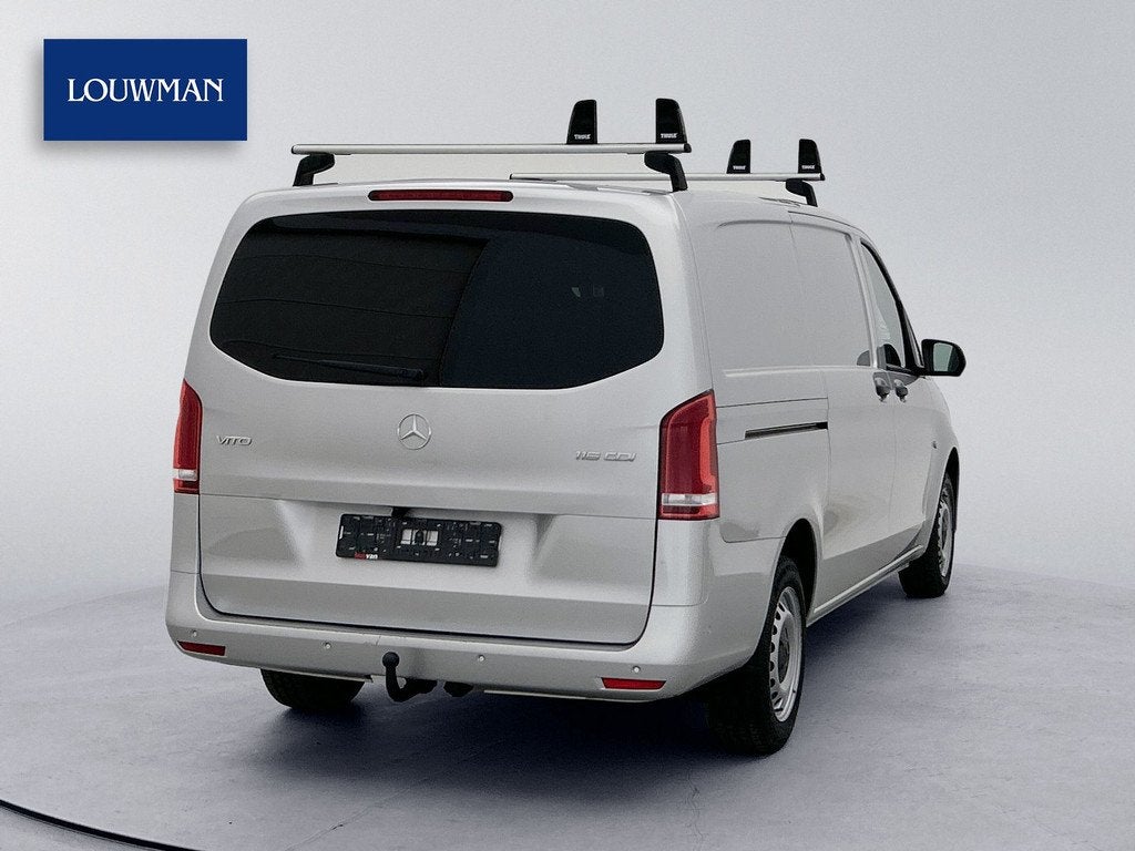 Mercedes-Benz Vito 116 CDI Lang Automaat Distronic Navigatie, Automaat, Achterwielaandrijving, Gebruikt, Zwart