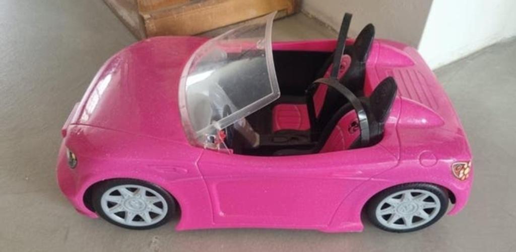 Barbie auto, Ophalen, Zo goed als nieuw
