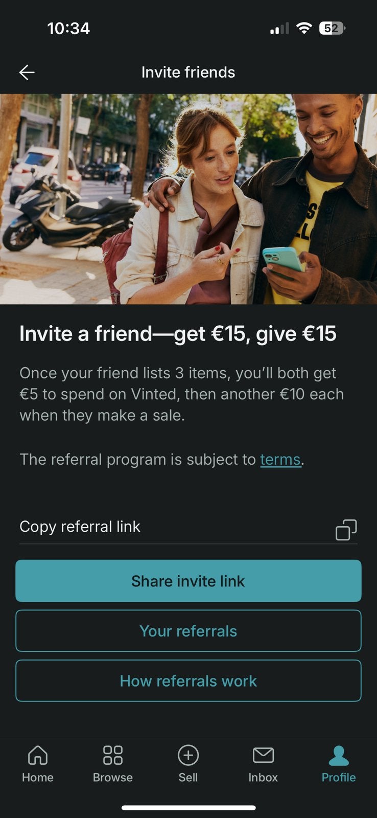 Vinted gratis 15 euro coupon, Tickets en Kaartjes, Eén persoon, Kortingsbon