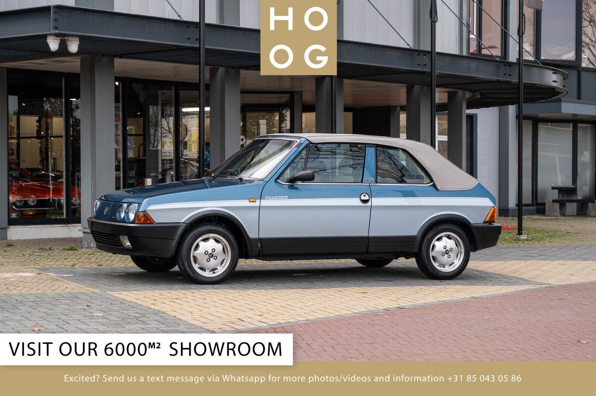 Fiat Ritmo Super Cabrio 100S (bj 1985), Stof, Gebruikt, Overige modellen, Cabriolet