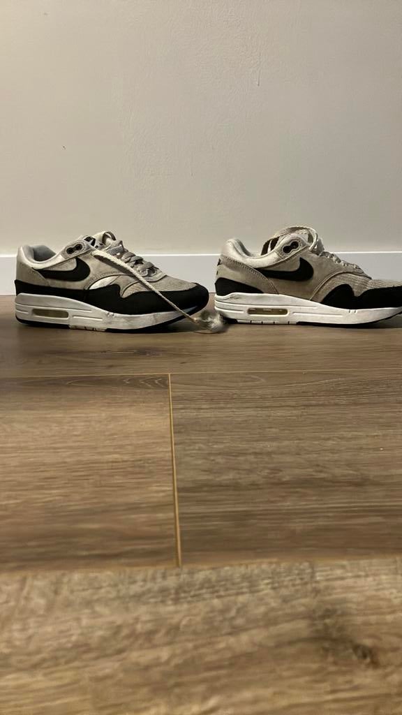 Nike air max 1, Zwart, Ophalen of Verzenden, Sneakers of Gympen, Gedragen